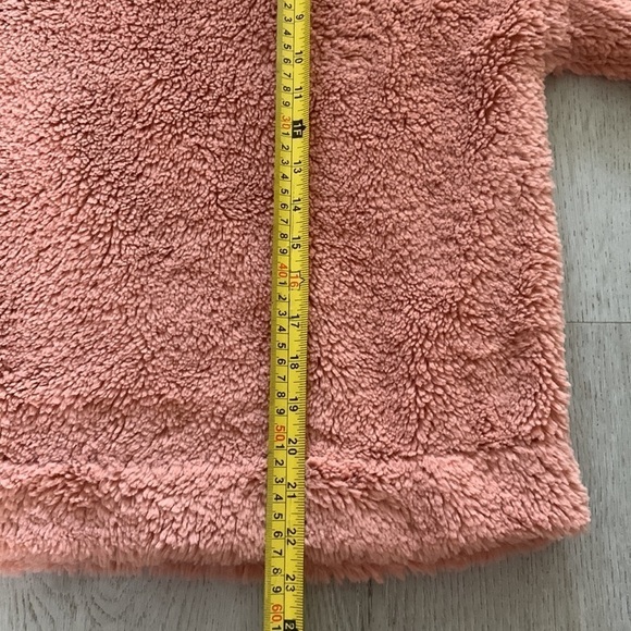 Madewell pink faux fur furry fuzzy sweater‎ top size M - Picture 7 of 9